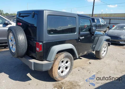 2015 Jeep Wrangler Sport из США, поврежденный, VIN 1C4AJWAG6FL667405